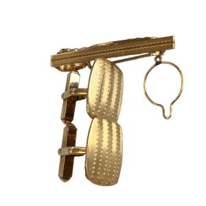 K18 18金 カフス/タイピン